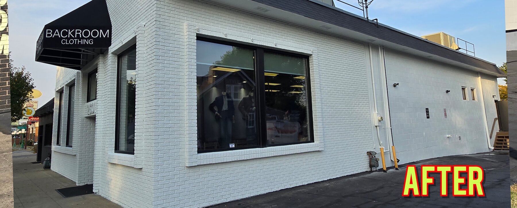 Commercial · Backroom Clothing After