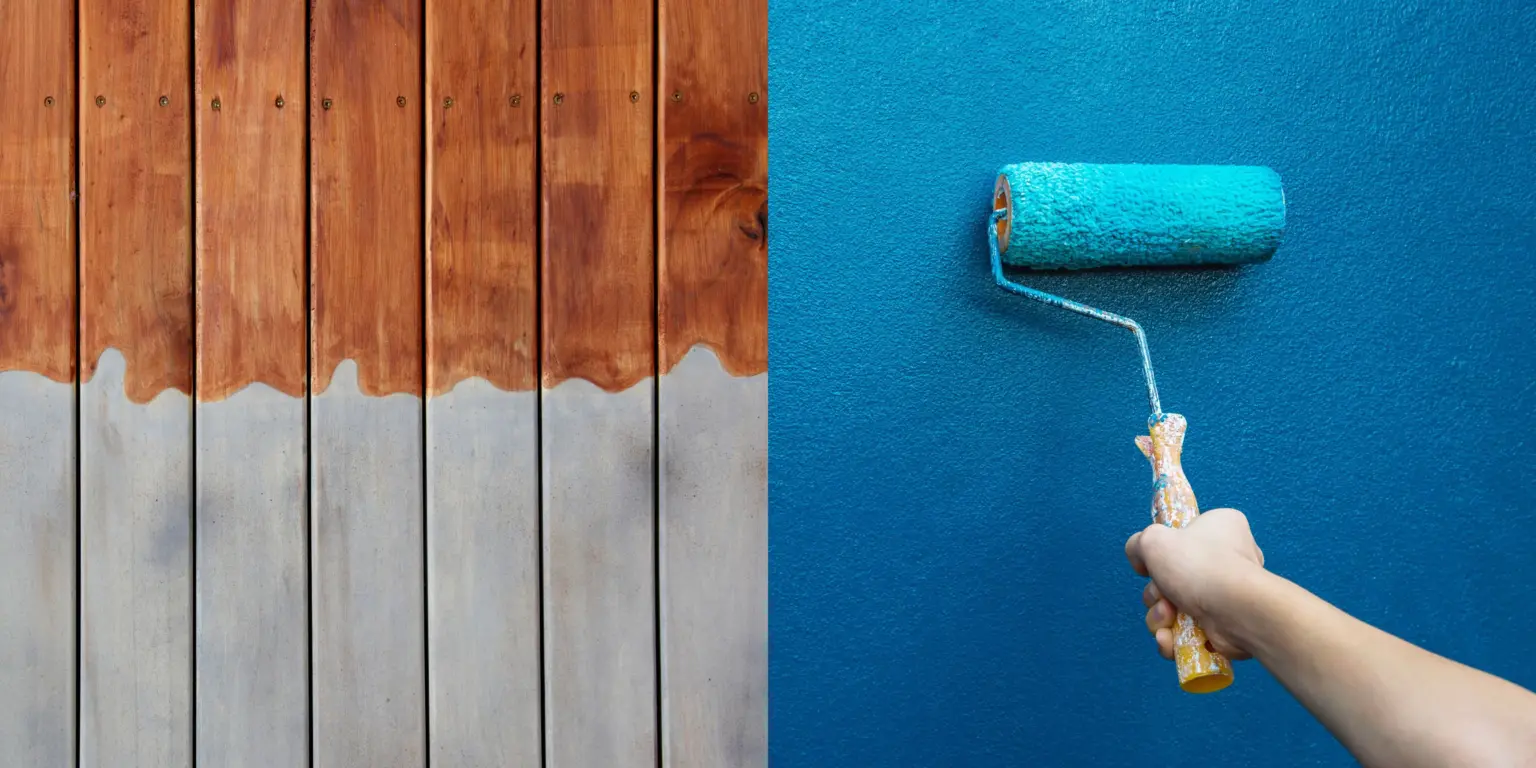 Staining vs. Painting Which Is Best for Decks, Fences, and Woodwork