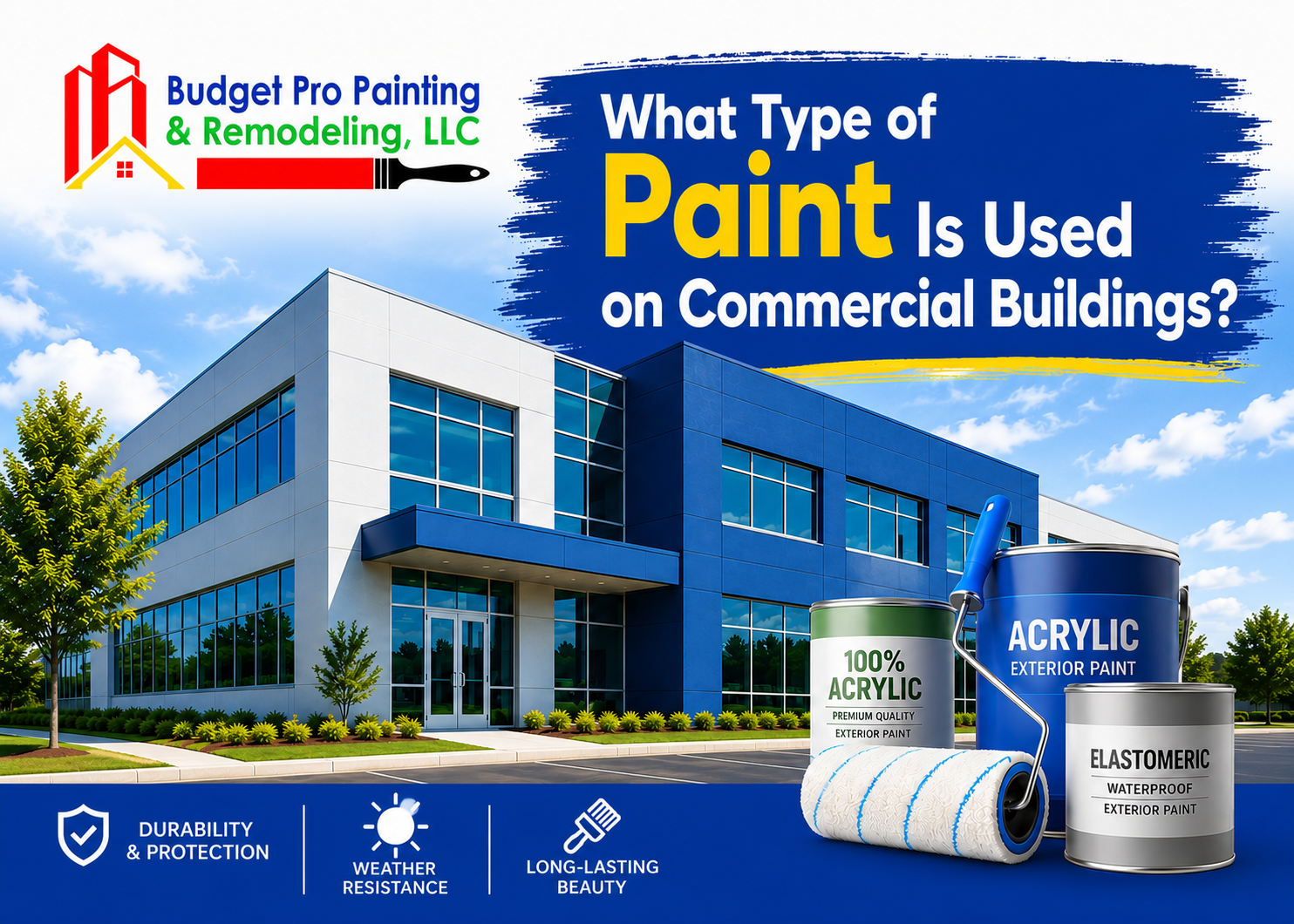 What Type of Paint Is Used on Commercial Buildings